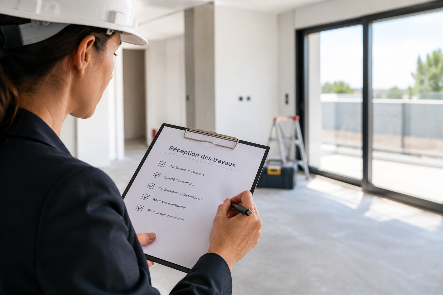 Réception des travaux – procès-verbal et réserves